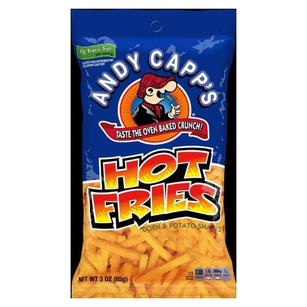 Andy Capp Andy Capp Hot Fries 3 oz., PK35 2620047150 - main